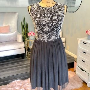 NWT beautiful lace and beads prom dress..